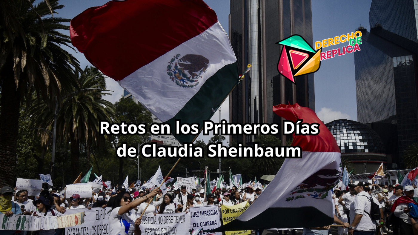 Retos en los primeros días de Claudia Sheinbaum